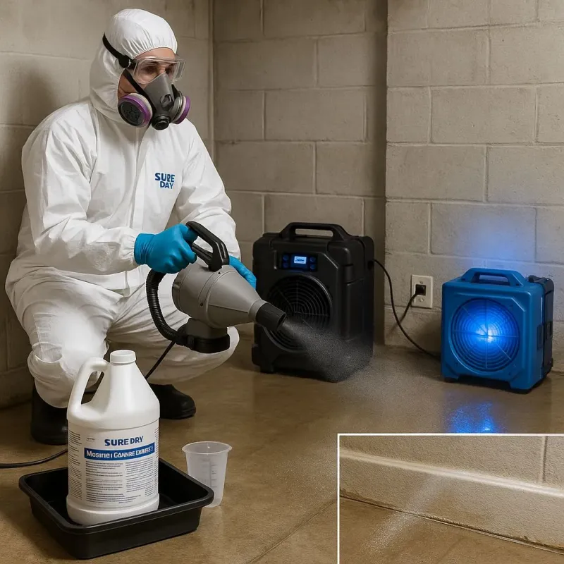 Sanitization and Odor Removal process in Gadsden, SC