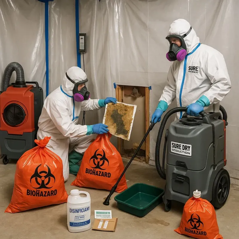 Contaminated Water Handling Protocols process in Gadsden, SC