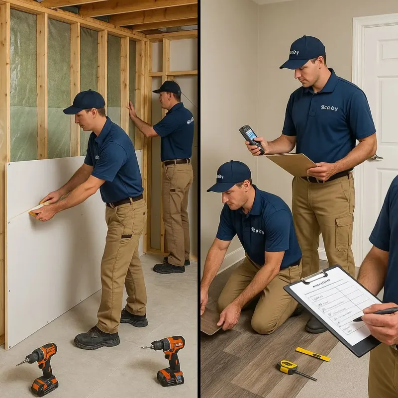 Repairs and Reconstruction process in Gadsden, SC